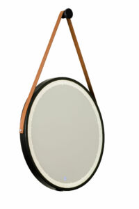 Espelho com Led - Milos - Ø 60cm	- Preto - Image 2