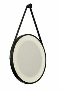 Espelho com Led - Hidra - Ø 60cm	- Preto - Image 2