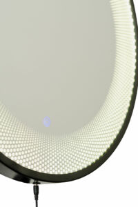Espelho com Led - Hidra - Ø 60cm	- Preto - Image 3